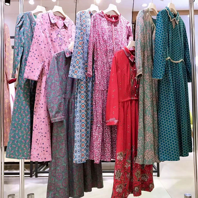 Цветочный утренний 2023 осенний стиль