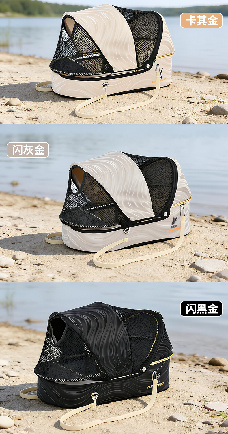Mountain Bike Pet Car Seat, Electric Vehicle Dog Walking Gadget, Pet Basket with Dog and Cat Carrier
