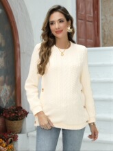 A 80841 Oversized Drop Shoulder Sweatshirt �����������