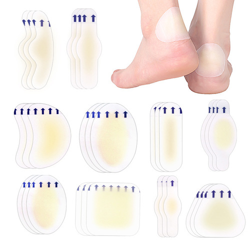 Cross-border Amazon hydrogel random patch for high heels, foot abrasion patch, heel patch, sterile anti-abrasion foot blisters patch
