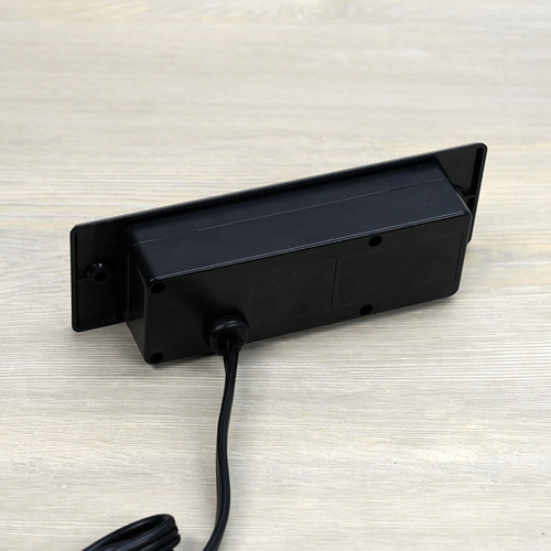US Standard Switched Overload and Surge Protection USB-A Type-C Furniture Desk Power Strip with US Power Outlet
