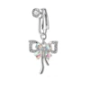 Clip-Colorful Butterfly-Single Diamond