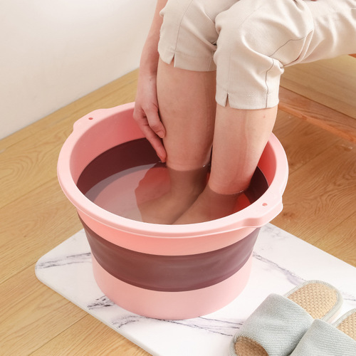 Factory Wholesale New Folding Foot Bath Tub Home Use Foot Massage Foot Basin Convenient Health Foot Bath Tub