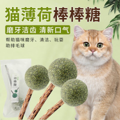 Catnip Willow-leaved Ocotillo Lollipop Cat Snack Cat Grass Hairball Remover Adult and Kitten Chew Toy