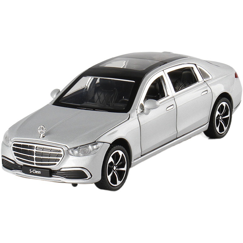 Nuevo Haodi aleación Big Ben S400L modelo de coche tira de la cuerda vocal luz 6 Puerta Abierta juguete coche música modelo adornos