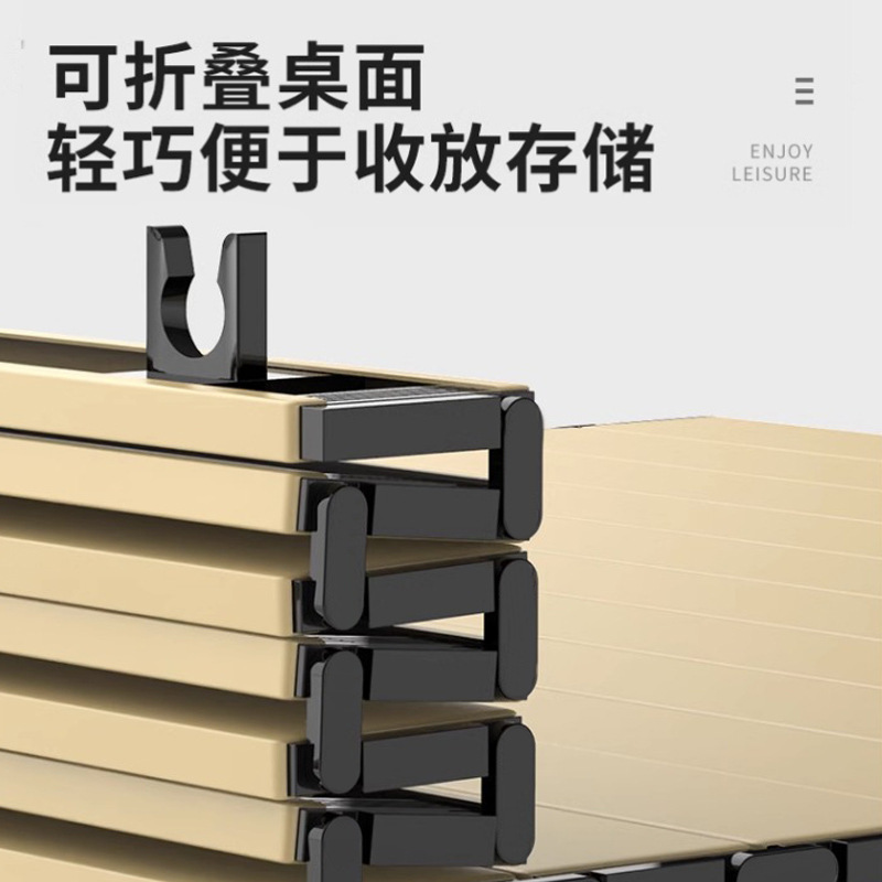 Mesas y sillas de campamento de exploradores Mesas de rollo de huevo plegables al aire libre Mesas de picnic Mesas y sillas portátiles Todo en uno Equipo completo