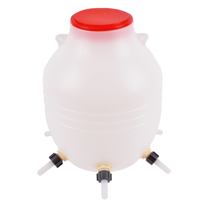 Dispositivo de alimentación de cerdo Dispositivo de suplemento de leche de lechón cerdo dispensador de leche de pezón múltiple Cordero botella de alimentación especial artefacto de alimentación veterinaria