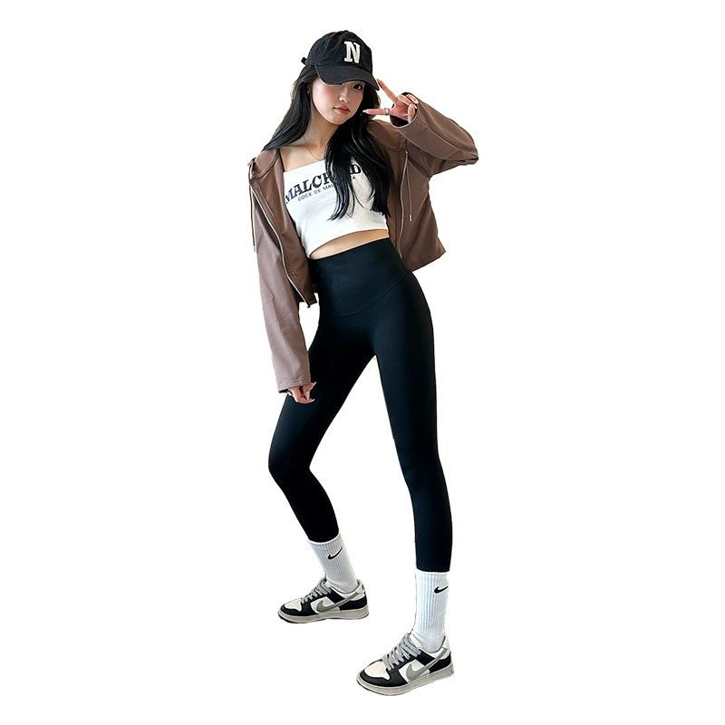 Waist belt, shark, demi-season trousers, warm underwear for hips shape correction, leggings, yoga clothing