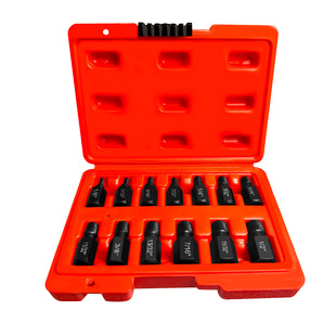 13Pc Nut Extractor Broken Defective Nut Extractor Hexagonal Nut Removal Sleeve Set Tool