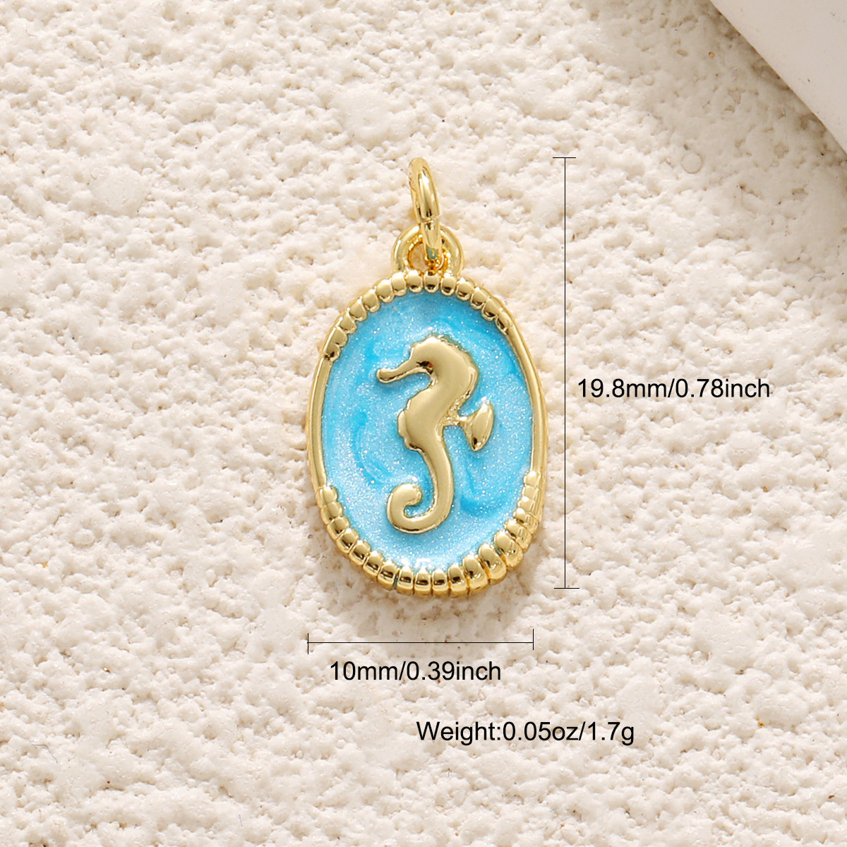 3g Weight Pendant Jewelry Making Type 18*9.3mm Jewelry Making Size DIY Jewelry Accessories Classification 1 Piece Quantity Copper Material Conch, Rudder Pattern Polished Finish Enamel Design Marine Style Style 1 Piece 18*9.3mm Copper Conch Rudder Polished Pendant 1