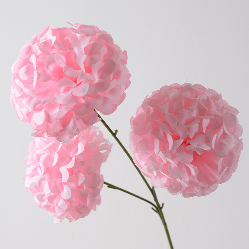 Decoración del auditorio de bodas de flores artificiales de color rosa, decoración de pared de fondo de flores falsas, techo de flores, guía de flores, alojamiento de arreglos florales