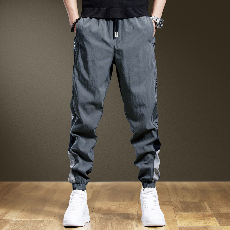 Spring New Style Casual Pants, Loose Trendy Men's Jogger Pants, Workwear Sports Pants, Men's Jogging and Walking Pants