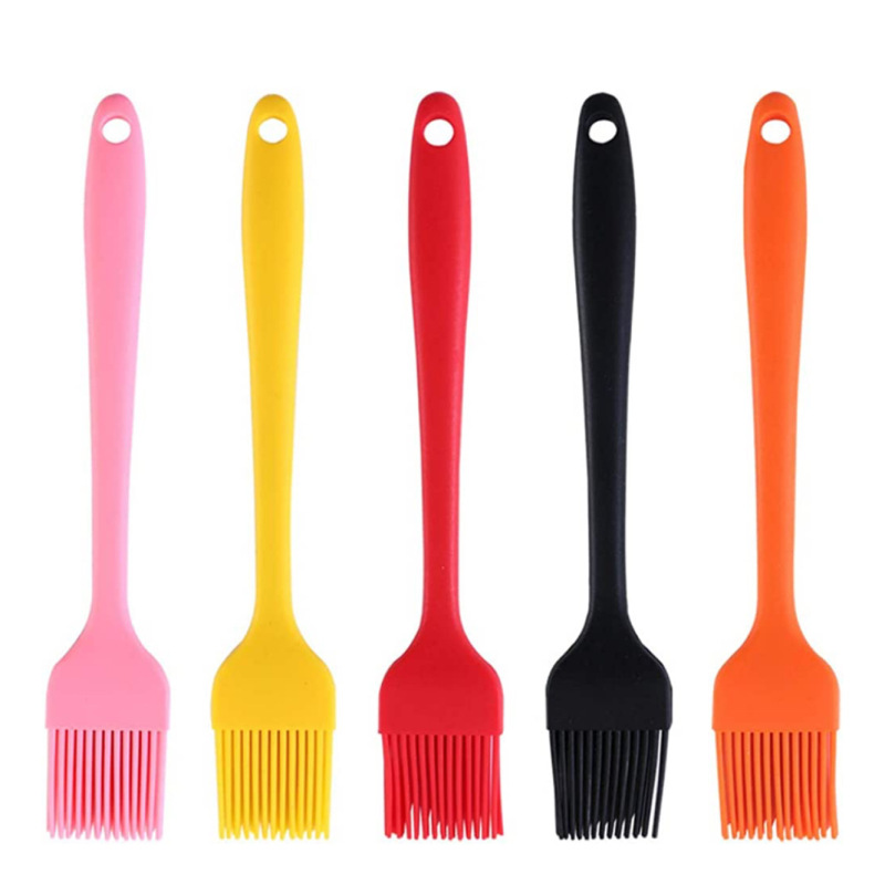 Barbeque Brush Silicone Oil Brush High Temperature Resistant Barbecue Brush Household Silicone Brush Kitchen Silicone Sweep Baking Tool Customization