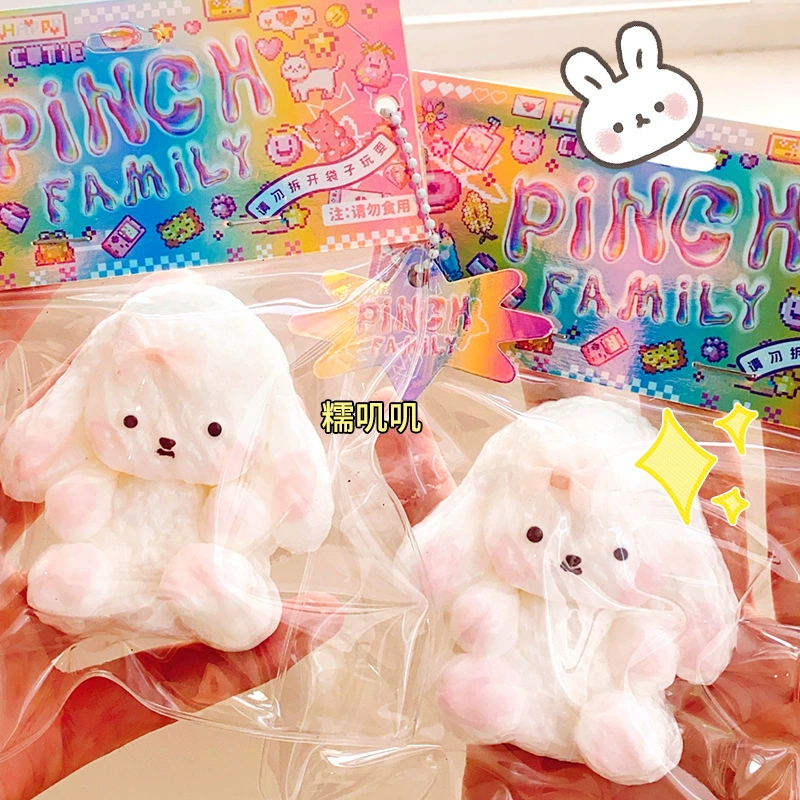 Rabbit, toy, slime, anti-stress