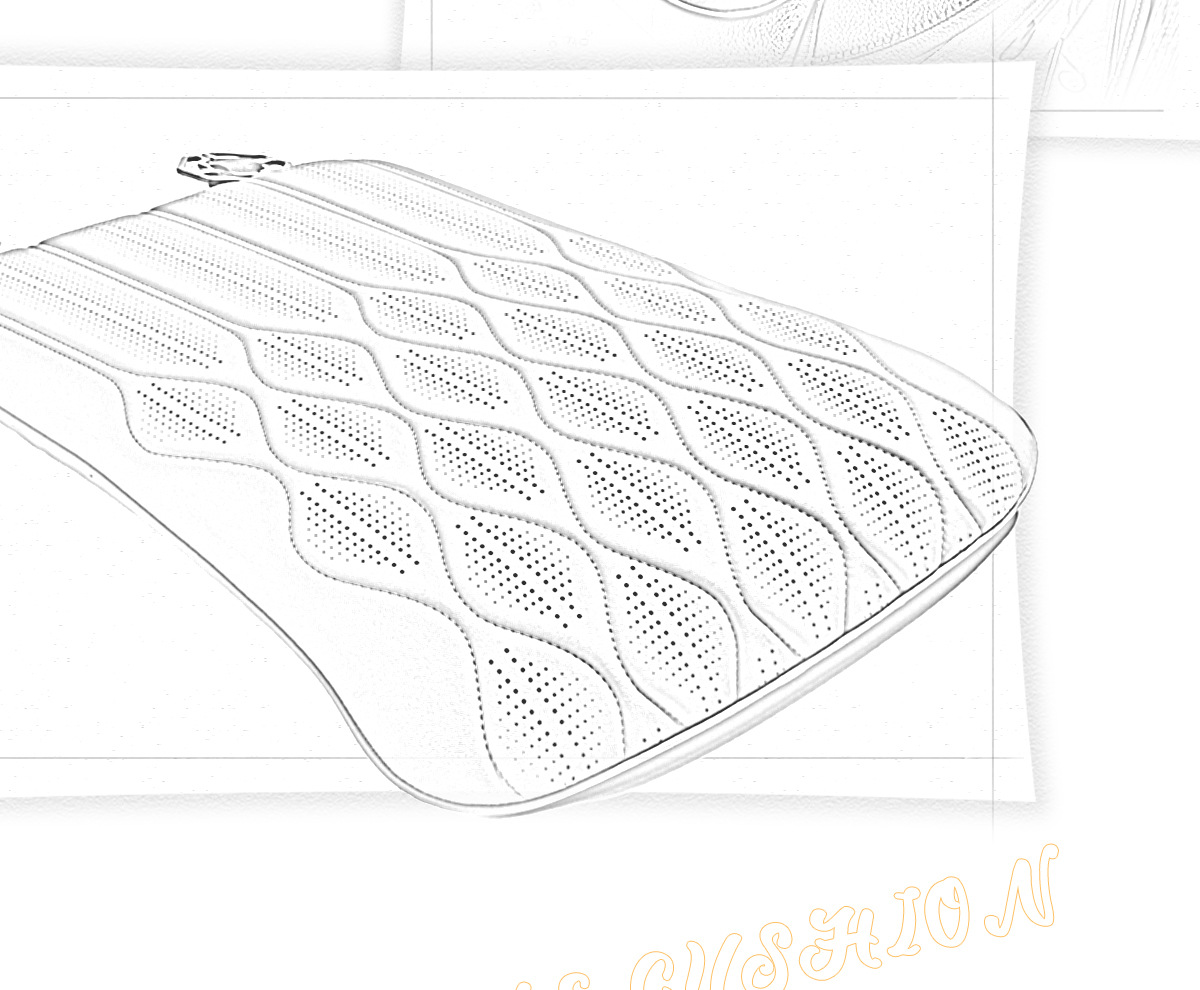 Suitable for Crown 12Th and 13Th Generation Toyota Seat Cushions, Universal Seat Covers for All Seasons, Winter and Summer, Interior Car Supplies