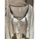 Korean Bow with Chest Pad Sling Pajamas Three-piece Set Women's 2025 Spring and Autumn New Home Clothes suit