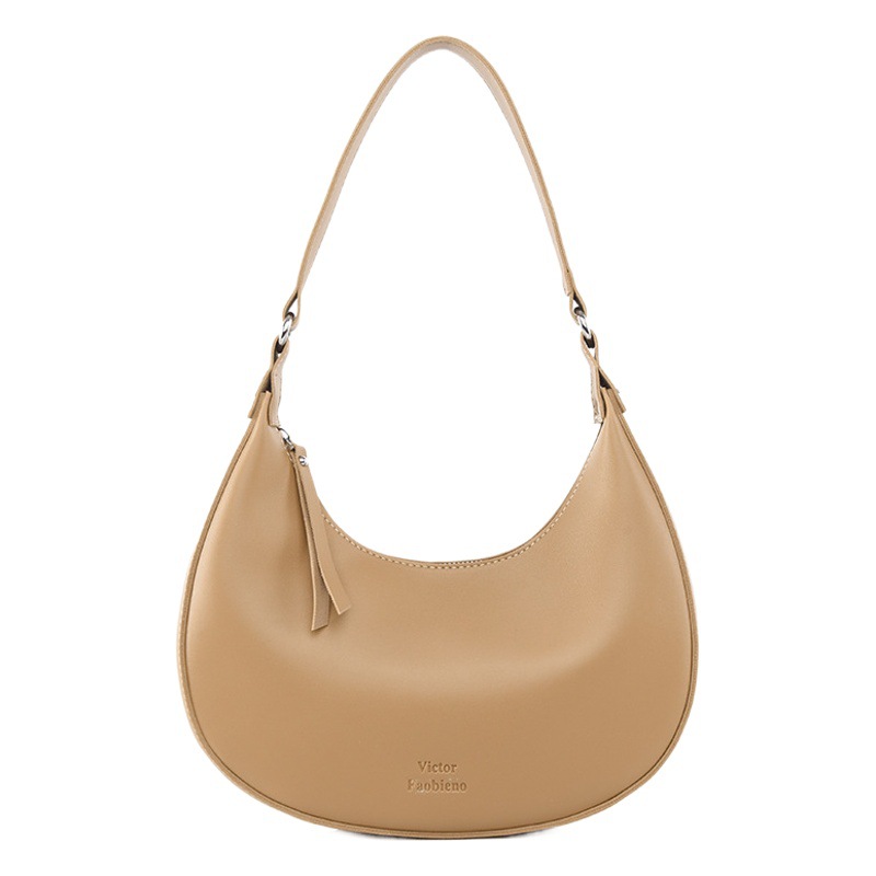 High-quality underarm bag half-moon bag female niche design female bag 2023 popular summer Crescent bag portable female