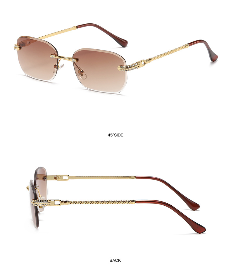 50g Weight Full Frame Glasses Structure Sunglasses Classification Ac, UV400 Protection Lens Material Square Glasses Style Travel, Fishing Occasion Solid Color Pattern All Seasons Season Women's Gender Elegant, Lady Style Elegant Lady Solid Color Ac UV400 Protection Square Full Frame Women's Sunglasses 8