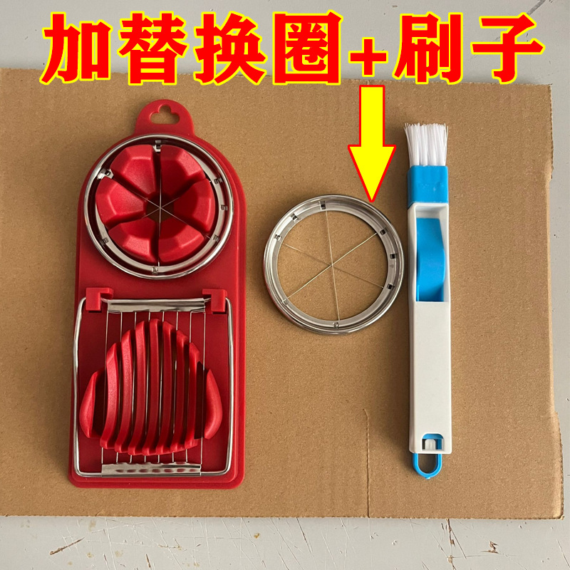 핫 셀링 추천: 투컷 모델 - 레드 + 교체용 링 1개 + 브러쉬 1개