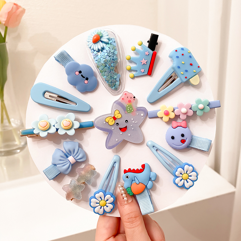 Clips de cabello para niñas, tocado para niñas, clips de cabello para niñas lindas y bonitas, clips para niñas, bebés súper lindos, Beiqin