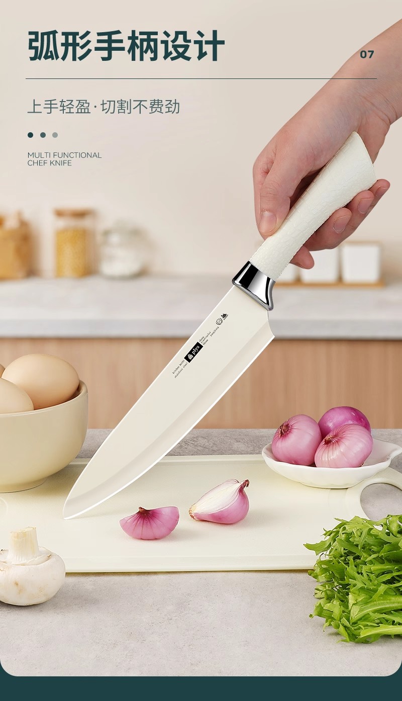 Traceless Großhandel Obstmesser Haushalt Kochen Schneidemesser Küche Melone Schneidemesser Schälmesser Schneidebrett Set
