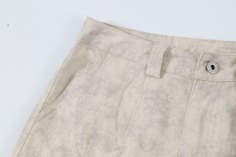 Men's Clothing New Creative Marble Folding Casual Pants for Men and Women Street Fashion Loose Straight Pants_voghion.com