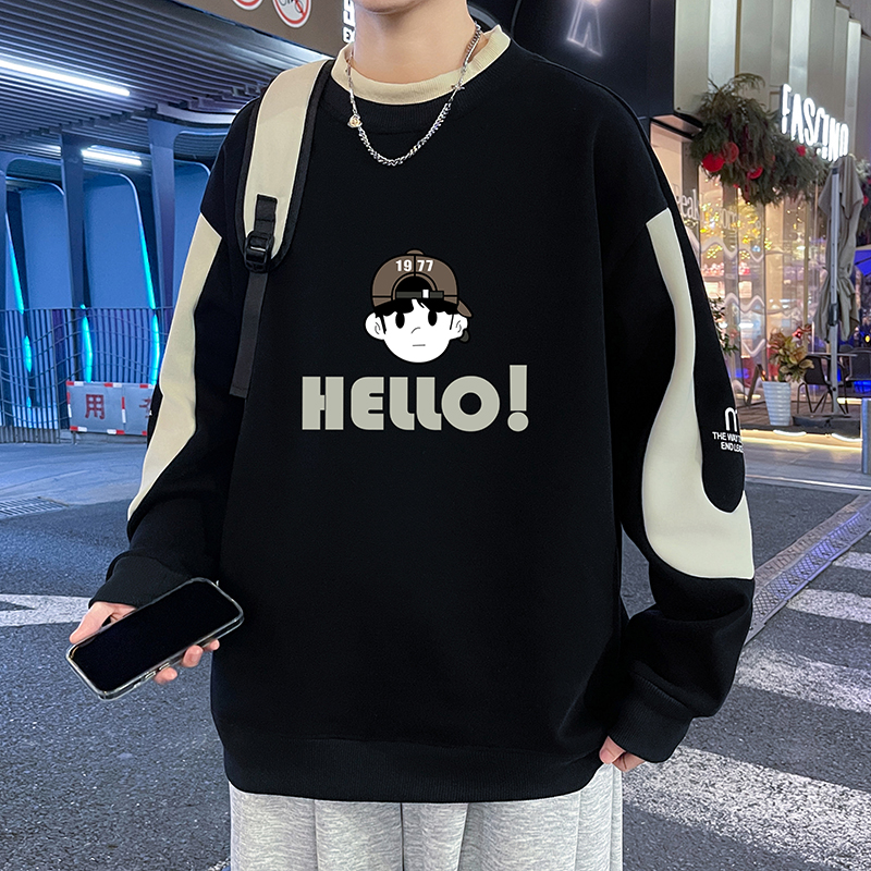 1808 블랙(싱글 스웨트셔츠) 품질 보증 / M 35-50kg 약