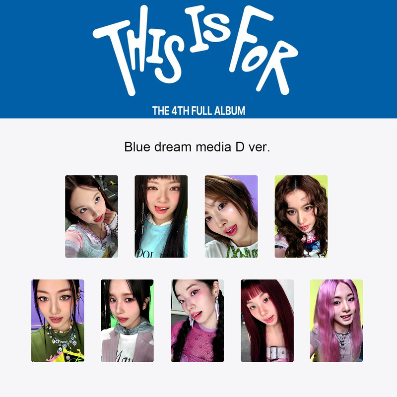 twice正规四辑《THIS IS FOR》D版R版特典卡小卡林娜琏平井桃|undefined