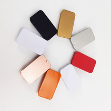 Mini Metal Slide Tin Box For Soap Lip Balm Food Grade Packag