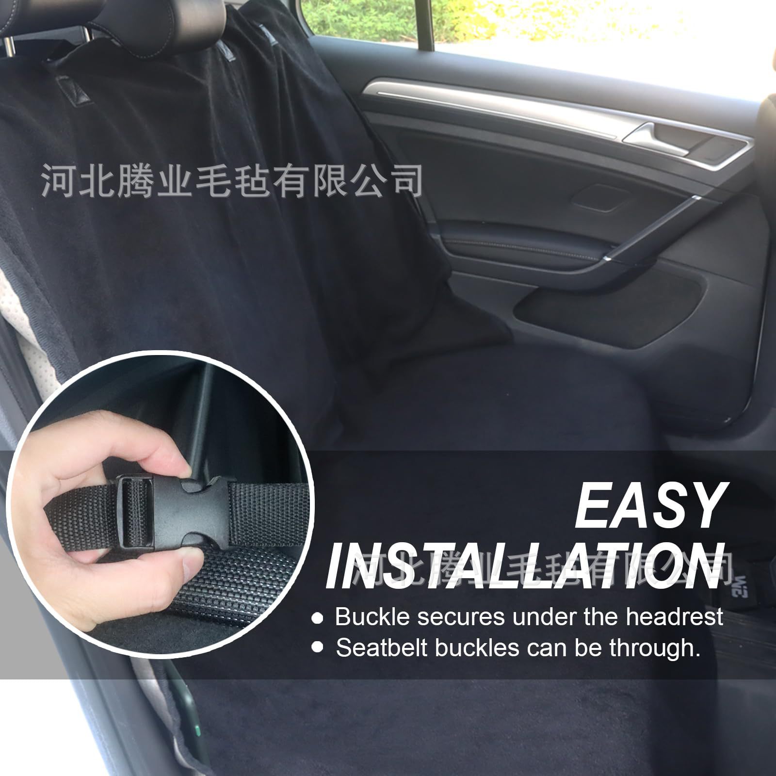 Neutral Car Seat Cover, Export Waterproof Anti-Slip Yoga Mountaineering Seat Cushion, Sweat-Absorbent Towel Cushion