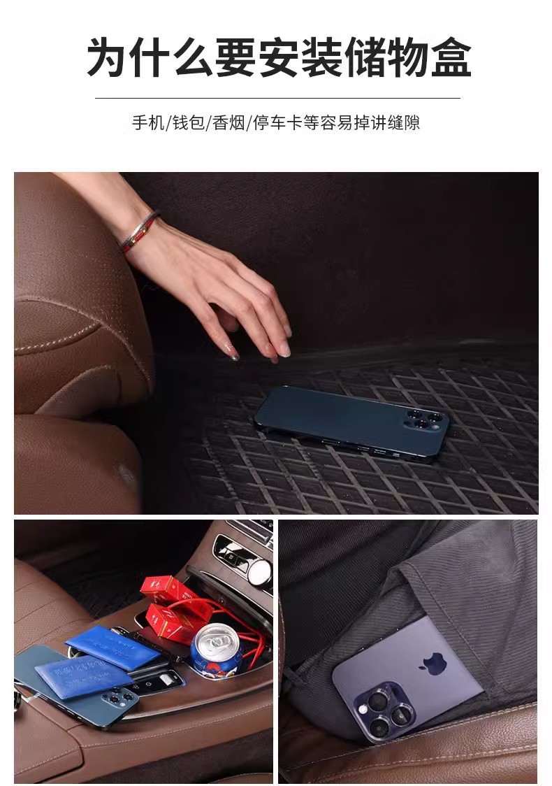 Car Seat Gap Storage Box with Cup Holder, Multifunctional Car Storage Bag, Seat Gap Storage Box