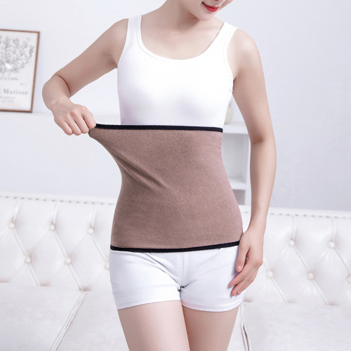 Spring, summer and autumn German velvet waist protector for men and women, waist warmer, belly protector, stomach protector, cold and cold air conditioner thin waist protector