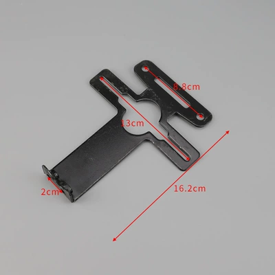 Other Electric Vehicle Accessories hanger iron paint black - license-plate-frame