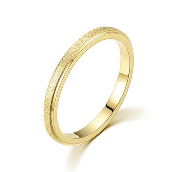 fashionable matte ring stainless steel