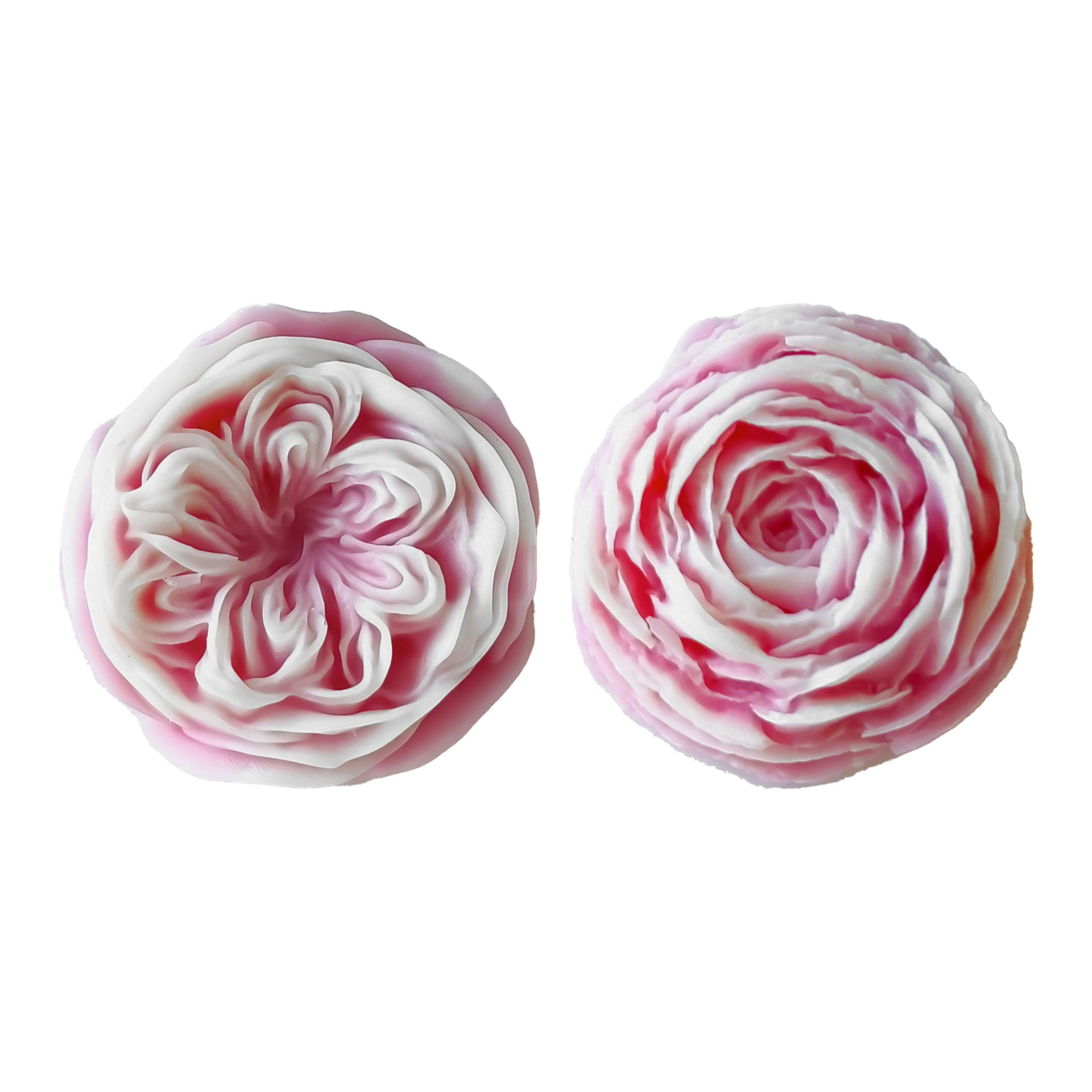 Jiahui Mei flor de rosa molde de silicona DIY molde de silicona para pastel de flor de rosa hecha a mano