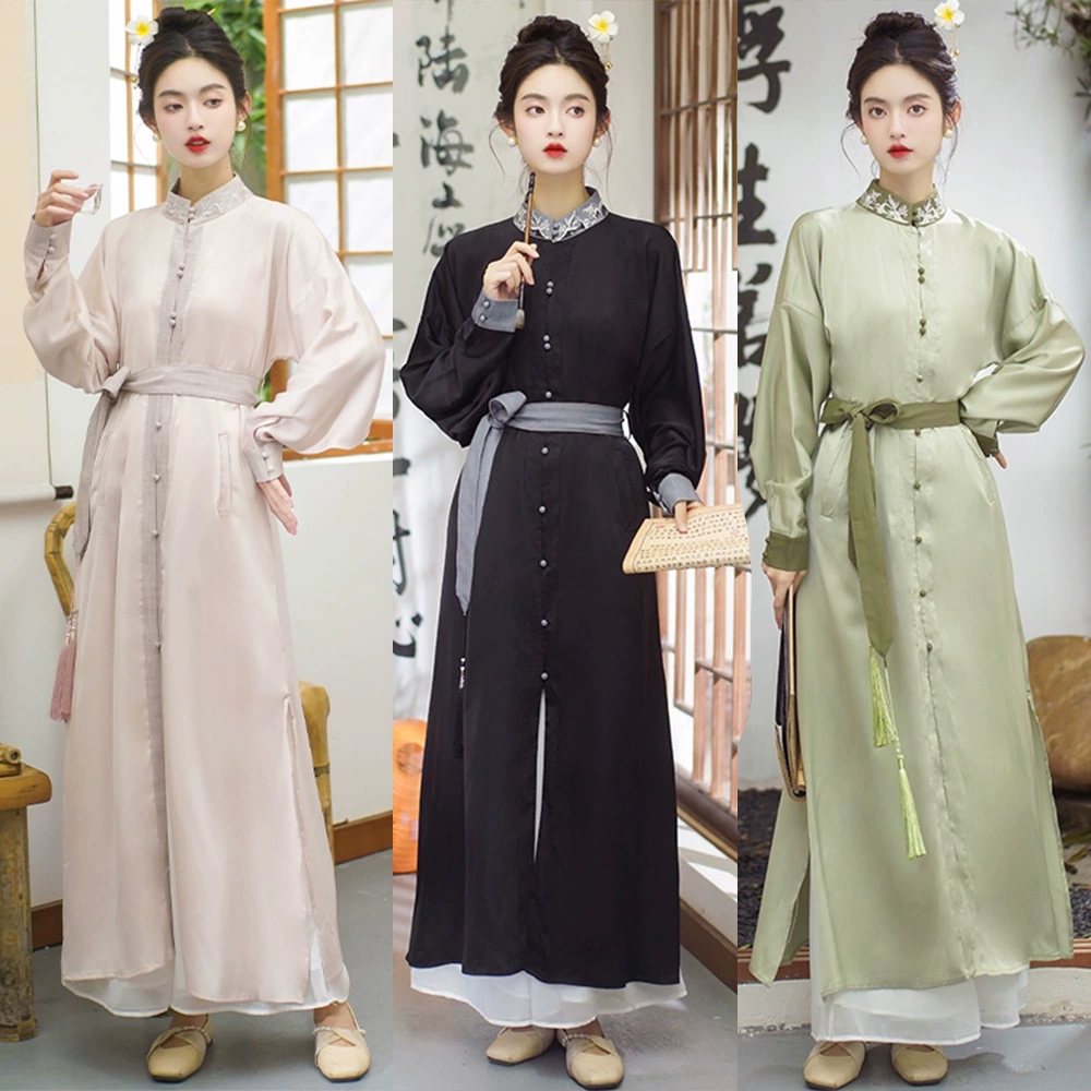 9774 новый китайский стиль новый улучшенный воротник