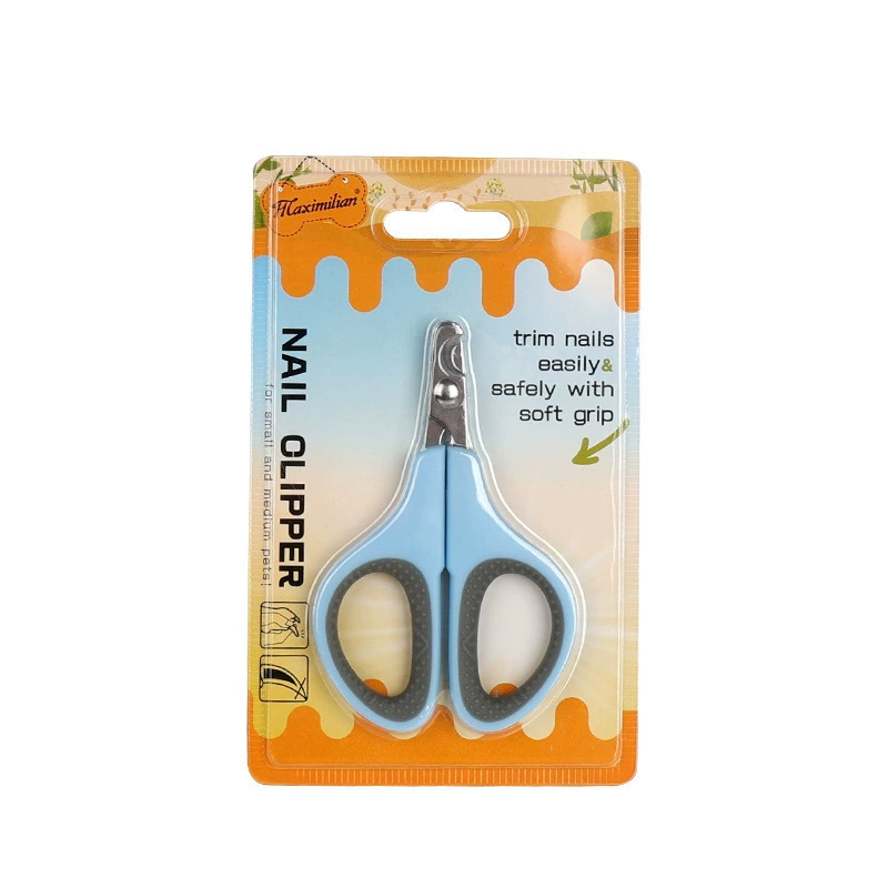 Transfronterizos venta caliente pinzas de uñas para mascotas gatos cortadores de uñas para perros cortadores de uñas afilados mango de silicona al por mayor