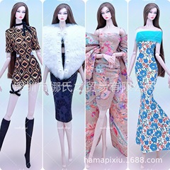 ファッション7号のスカートスポットのオプションは、30センチの可怜バービー人形の服を更新することはできません