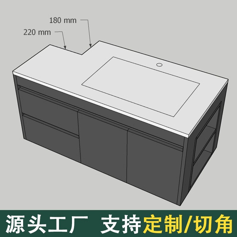Customized All-Aluminum Honeycomb Aluminum Bathroom Cabinet Combination Ceramic Integrated Hand-Washing Slate Basin Washstand Laundry Cabinet Mirror Cabinet Customized All-Aluminum Honeycomb Aluminum Bathroom Cabinet Combination Ceramic Integrated Hand-Washing Slate Basin Washstand Laundry Cabinet Mirror Cabinet