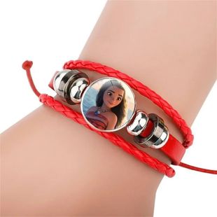 Moana 2 Bracelet Boys Girls Weave Bracelets Anime Movie Der