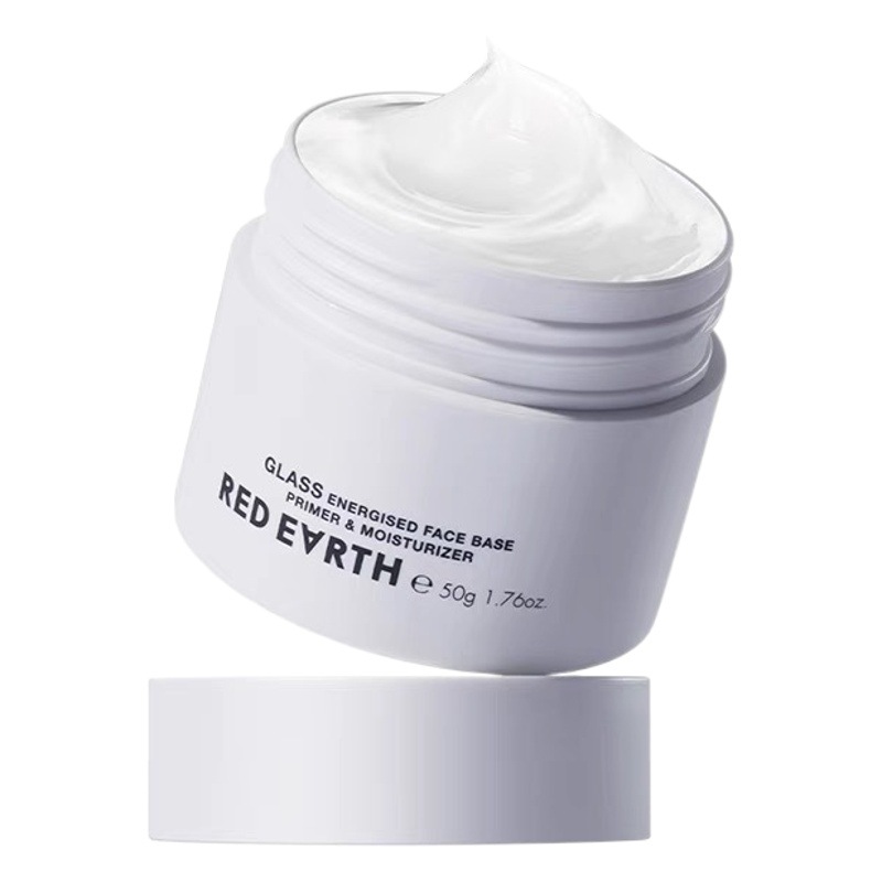 韓国の赤い地球はクリームを貼って化粧する前のクリームを貼って底を打ってみかんのクリームを隔離します。