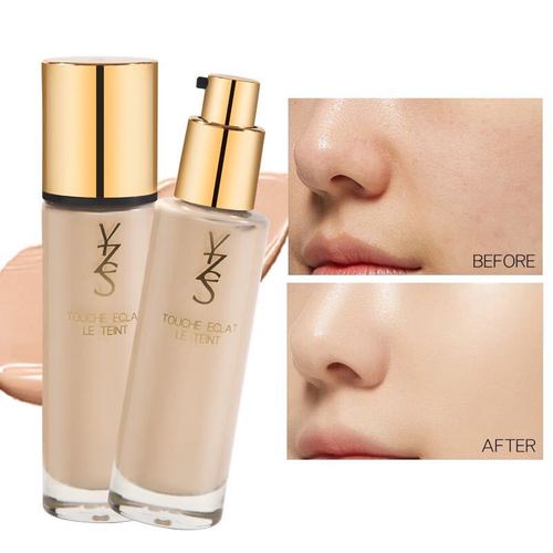 YZS Liquid Foundation Creamy Muscle BB Cream Clear Moisturizing Base Cushion Repairing Foundation Cream