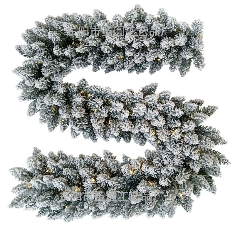 2025年新作 2.7m 極密植毛クリスマスリース クリスマスデコレーション用品 ホリデーパーティー用品 ベストセラー商品|undefined