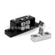 SK1-RZ600重型滚轮黑色门碰小烤箱门锁 工业柜门锌合金碰撞式门扣