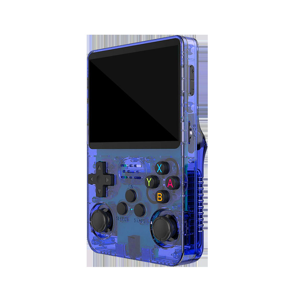 Nuevo r36s nuevo sistema Android WiFii en línea para jugar portátil HD gran pantalla de color consola de juegos de mano