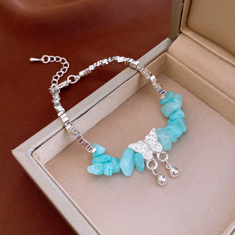 Diamante incrustado ZIRCON mariposa OPAL pulsera personalidad temperamento pulsera de moda todo partido pulsera artística al por mayor