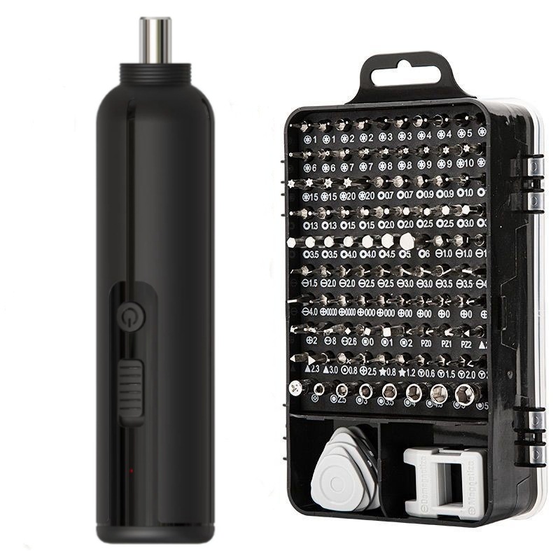 手持笔式电钻家用小手枪钻锂电工具多功能充电式电动螺丝刀套装