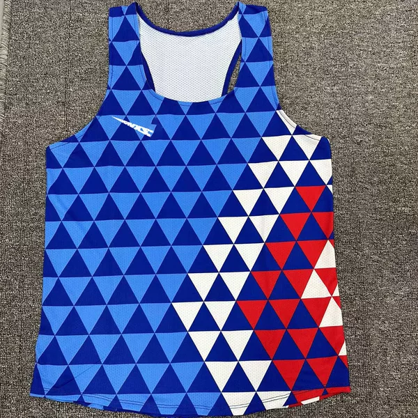 【Physical Fitness Vest】Summer Men's Athletics Racing Marathon Running Sports Vest for Training and Competition, Quick-drying and Breathable