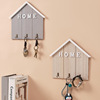 Nordic solid wood Hooks Row originality Entrance Coat hook Home Furnishing metope key storage box wall Hooks