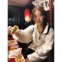 韩国套头宽松立领卫衣